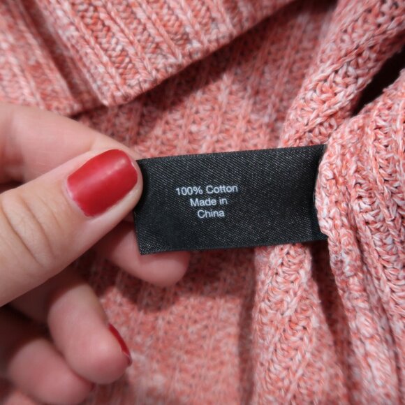 Lane Bryant Sweater Womens 22/24 Pink Knit V Neck Long Sleeve Cardigan Pullover - Picture 6 of 12